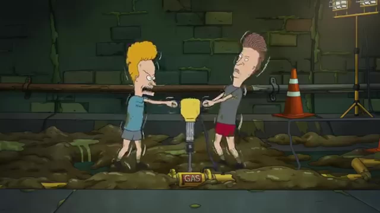 Beavis and Butthead drilling to hell