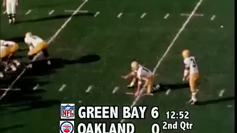 Super bowl #2, Green Bay Packers vs Oakland Raiders, January 14, 1968