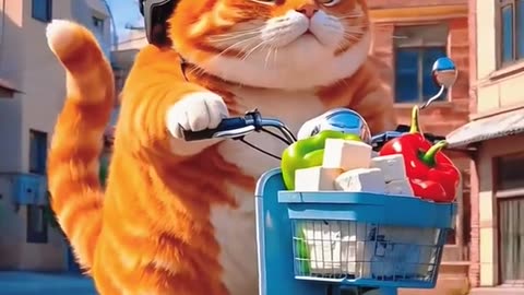 “Housewife AI Cats Are Running the Home! 🤖🐱 Smart, Funny & Futuristic”