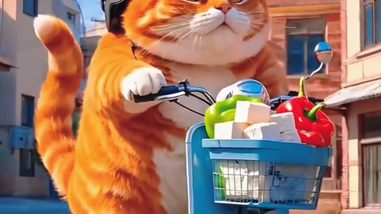 “Housewife AI Cats Are Running the Home! 🤖🐱 Smart, Funny & Futuristic”