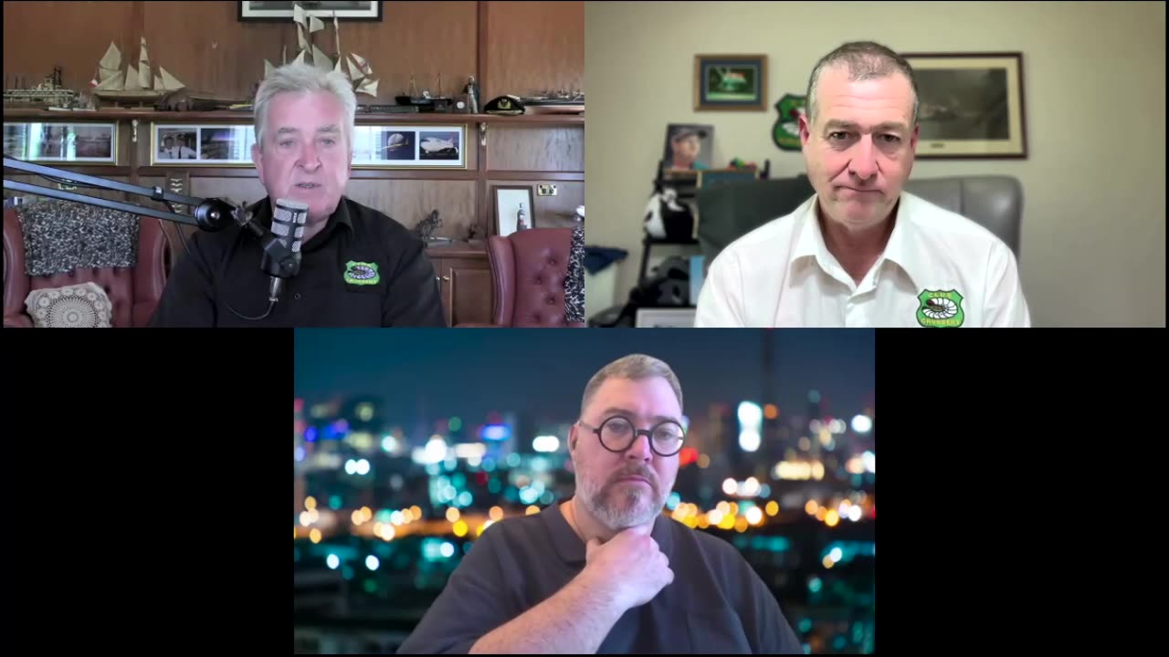 Graham and John speak with George Christensen...