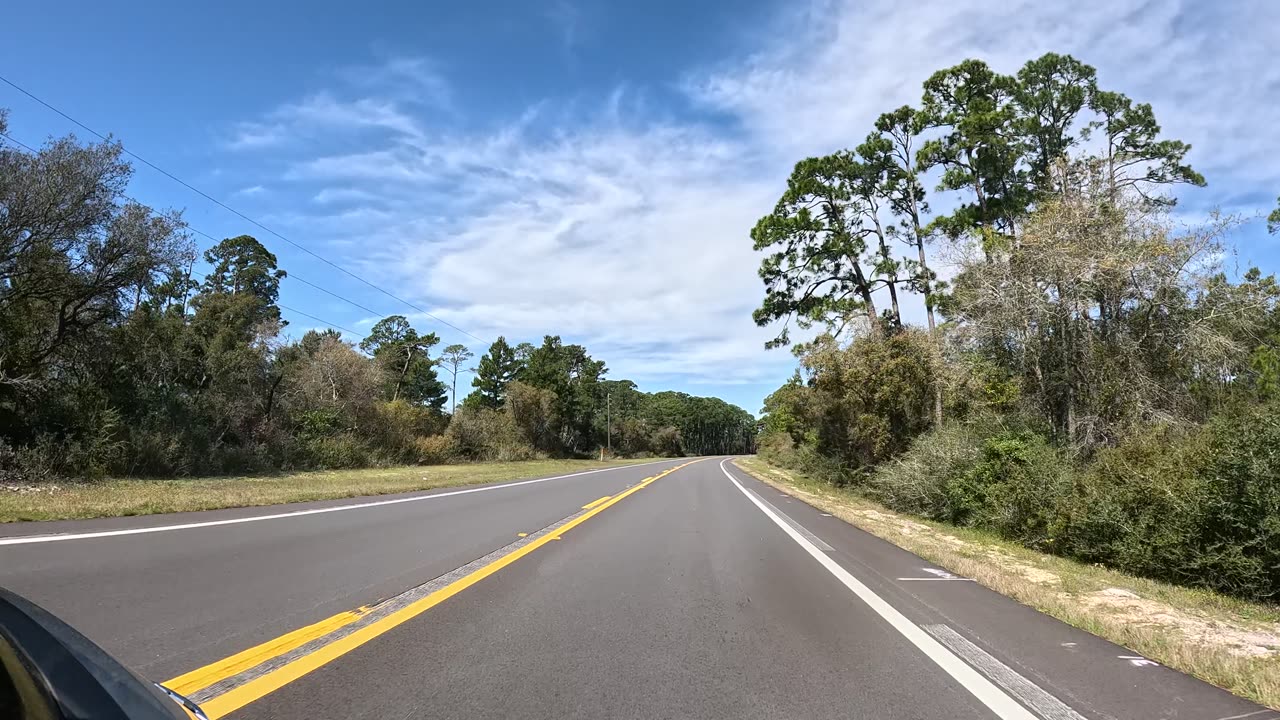Day 3 March 26 Part 2A Travel along the Gulf of America near St. Teresa, FL