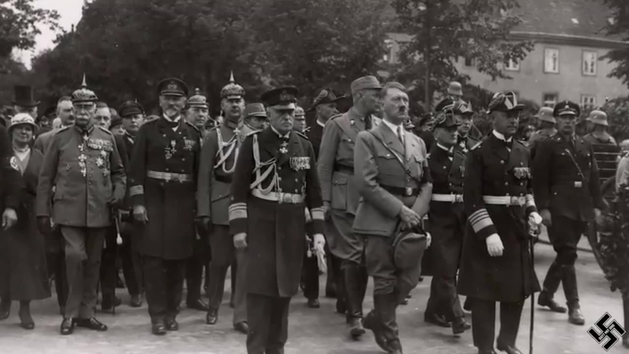 Adolf Hitler thanks God Almighty