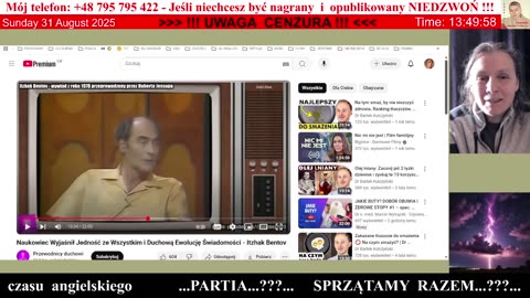 5113 - Ewolucja świadomości i wzroku...???... 👮‍♀️ - 31.08.2025