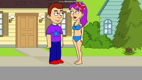 Stella Goes Swimming With Lenny At His Pool/Grounded