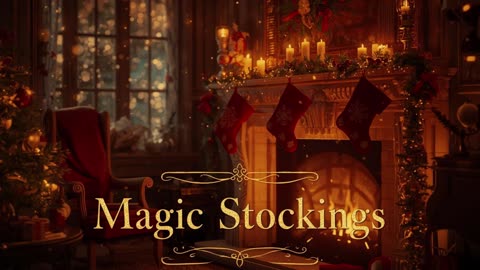 ✨ Magic Stockings – Christmas Lullaby for Kids | Peaceful Holiday Sleep Music 🎄🧦