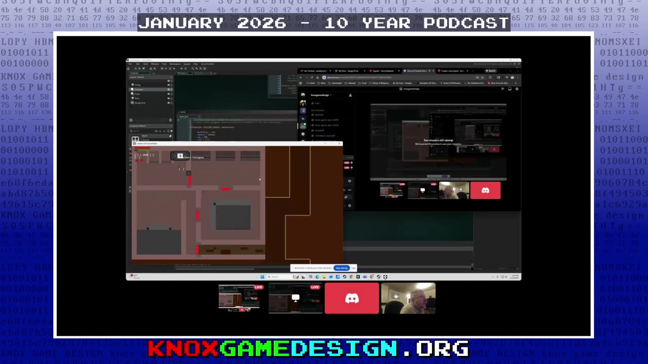 10 Year Podcast - Knox Game Design, January 2026
