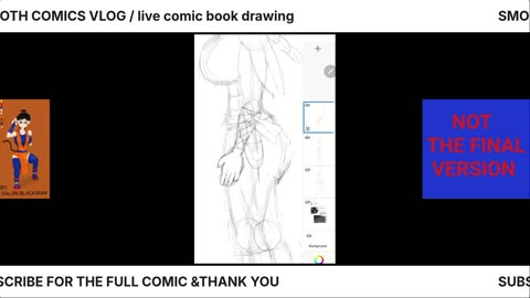 LIVE COMIC BOOK DRAWING