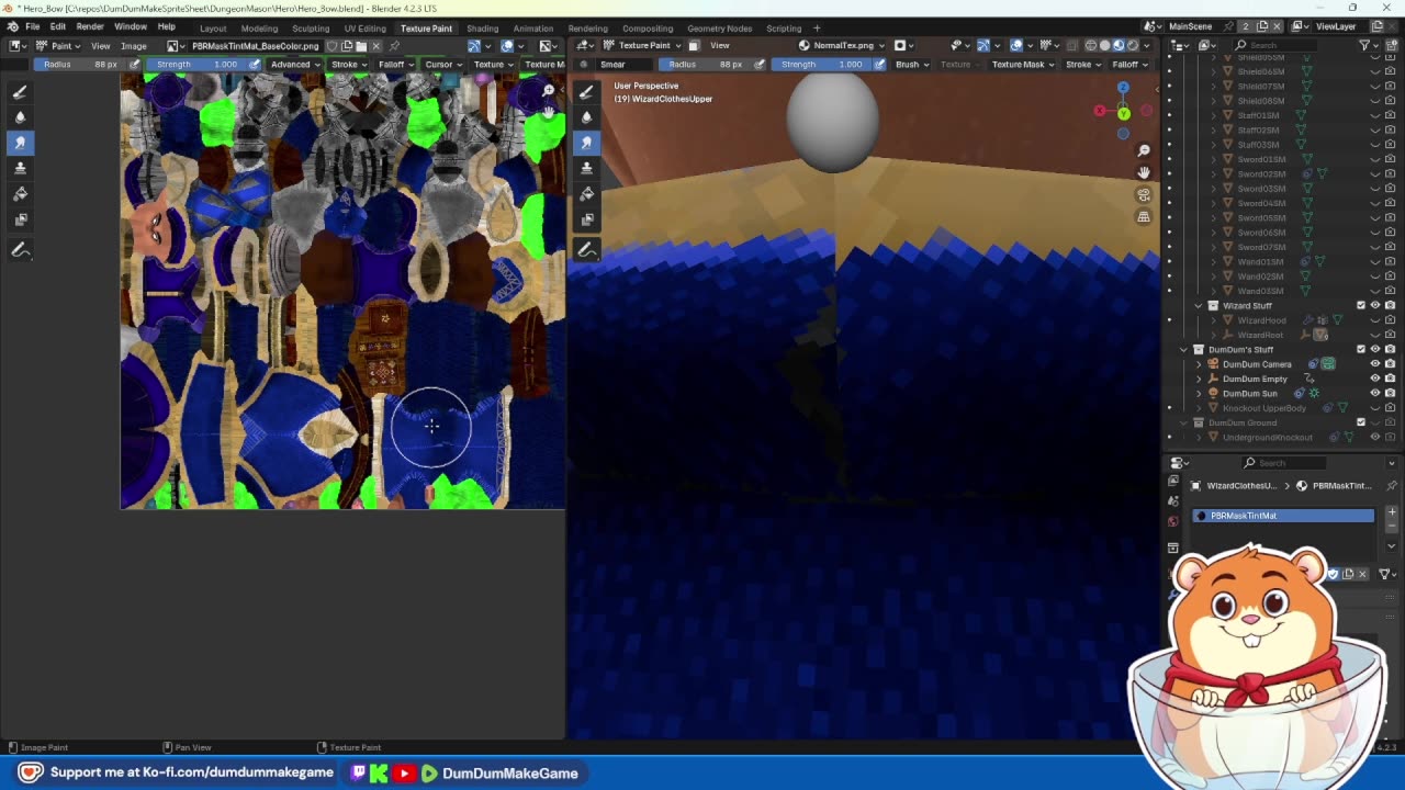 Dev Stream: Making Model Heads Proportional!