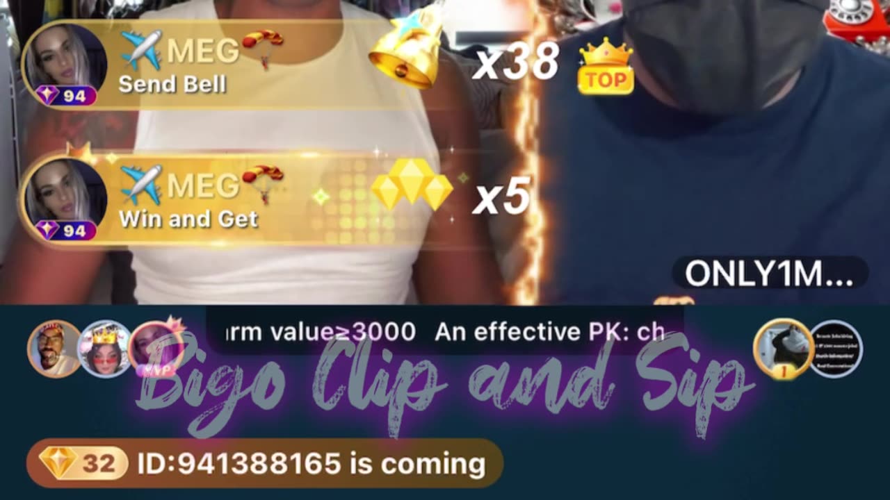 God Zeus lines MessyCaller n speaks on allowing ppl in his live 6/30/25 #bigoclipandsip