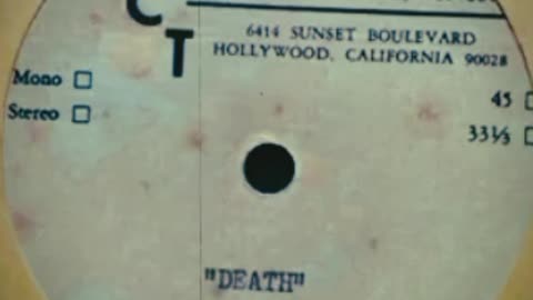 "Death" - Concrete Whistle (196?/197?) Unreleased Psych/Folk Acetate 45rpm Vinyl