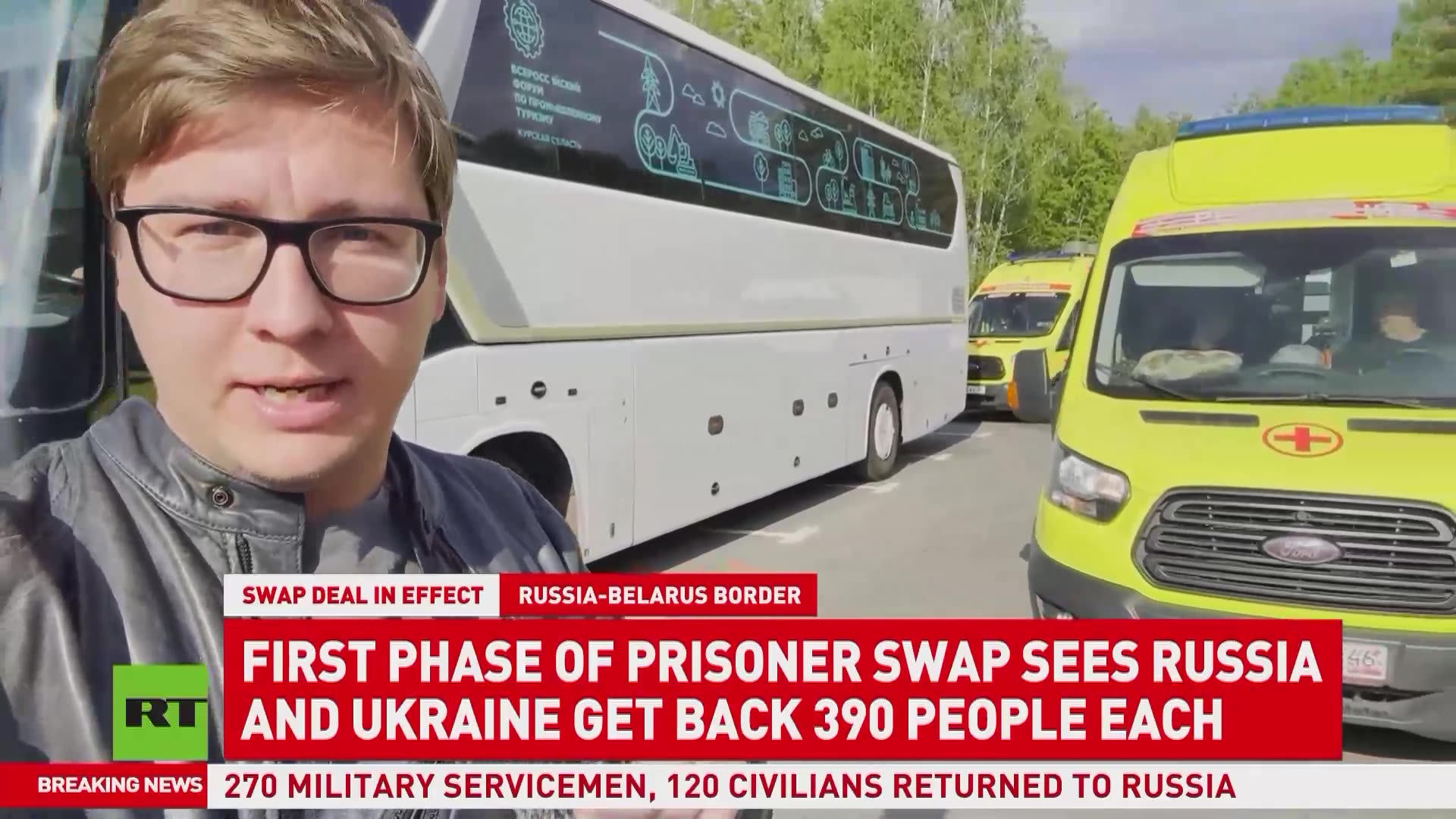1st phase of prisoner swap sees Russia and Ukraine get back 390 people each