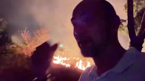 Please pray for us. It is burning here, and it is not good. The fire is getting too close to us 🙏🙏