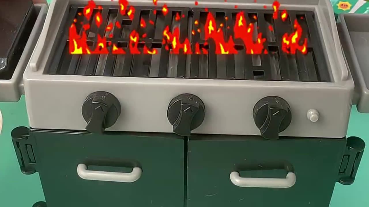 🔥 Mini BBQ Ribs Time! | Grilling in the MiniVerse 🍖✨