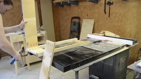 Create a Modern Entryway Table with Concealed Storage