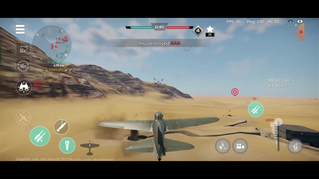 War Thunder IL2, B-26, Me-264 bombers gameplay