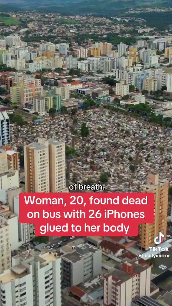 BREAKING: 20-YEAR-OLD WOMAN FOUND DEAD WITH 26 IPHONES GLUED TO HER BODY