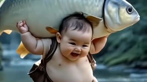 Cute little baby real short viral video