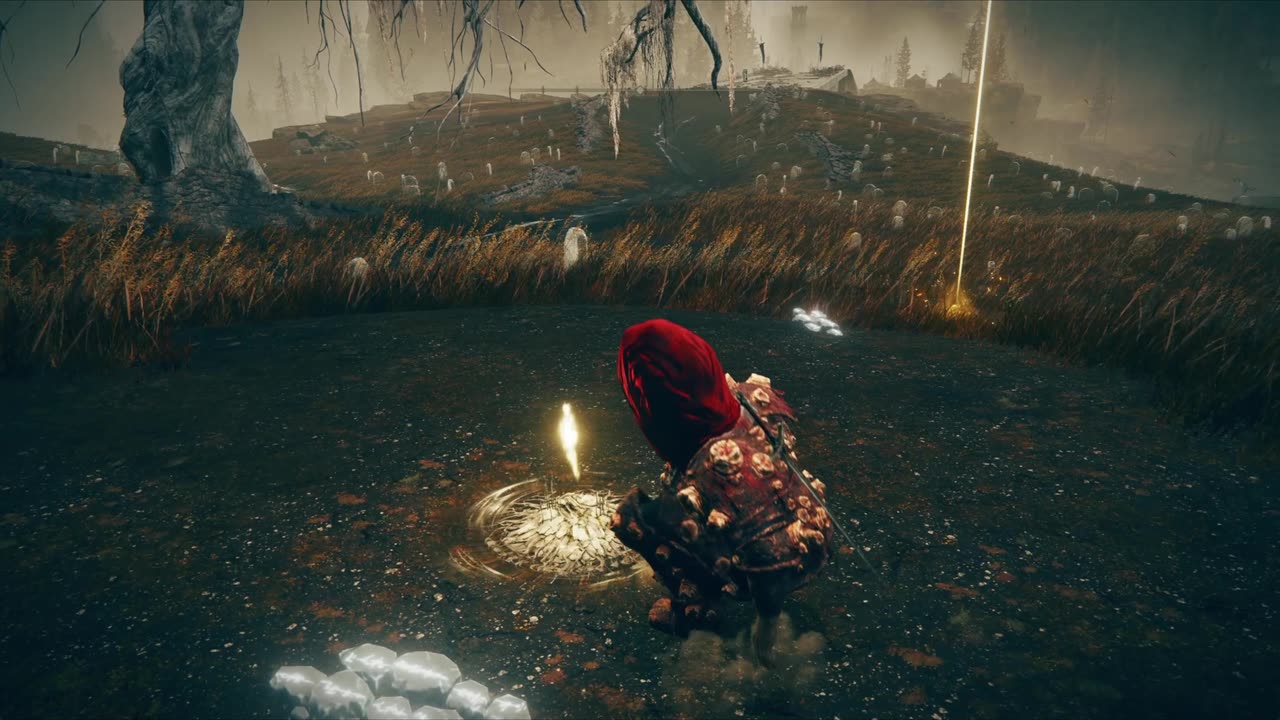 Elden Ring DLC | Fire Knight's Cookbook [2] from Three-Path Cross site of grace #eldenring #shorts
