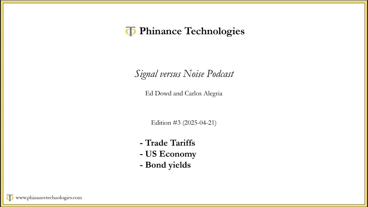 Signal versus Noise - Episode 3 - US Trade Tariffs