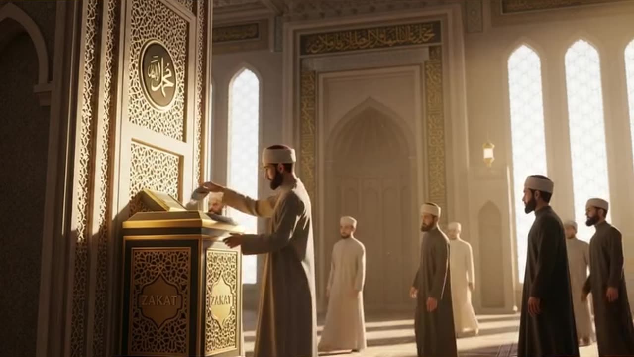 Como a caridade fortalece a sociedade 🕌🤲 e combate a pobreza? 💛🤝 Veja este curta 🎥✨ #Caridade