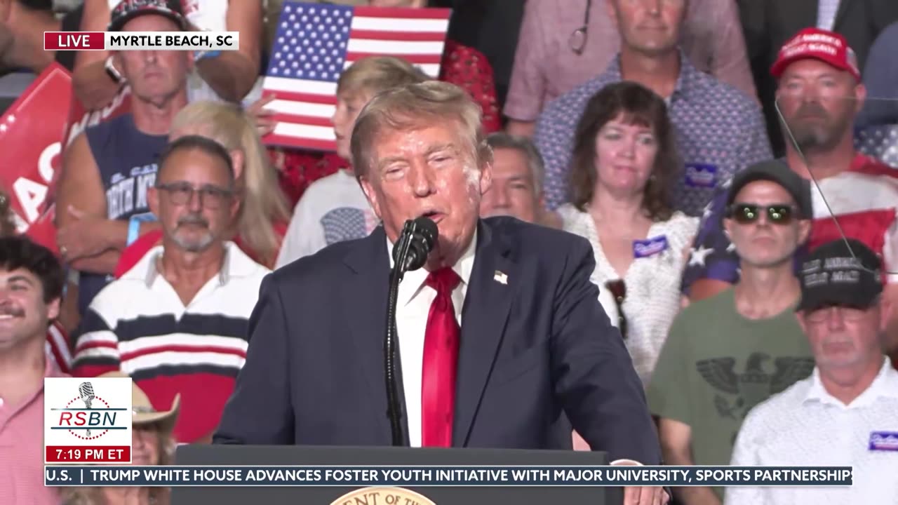 President Trump Speaks on the Success of SC, Especially if Darline Graham Is Elected - 08/21/26 thumbnail