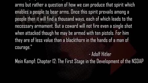 On the Accusation of Gun Control In the Third Reich