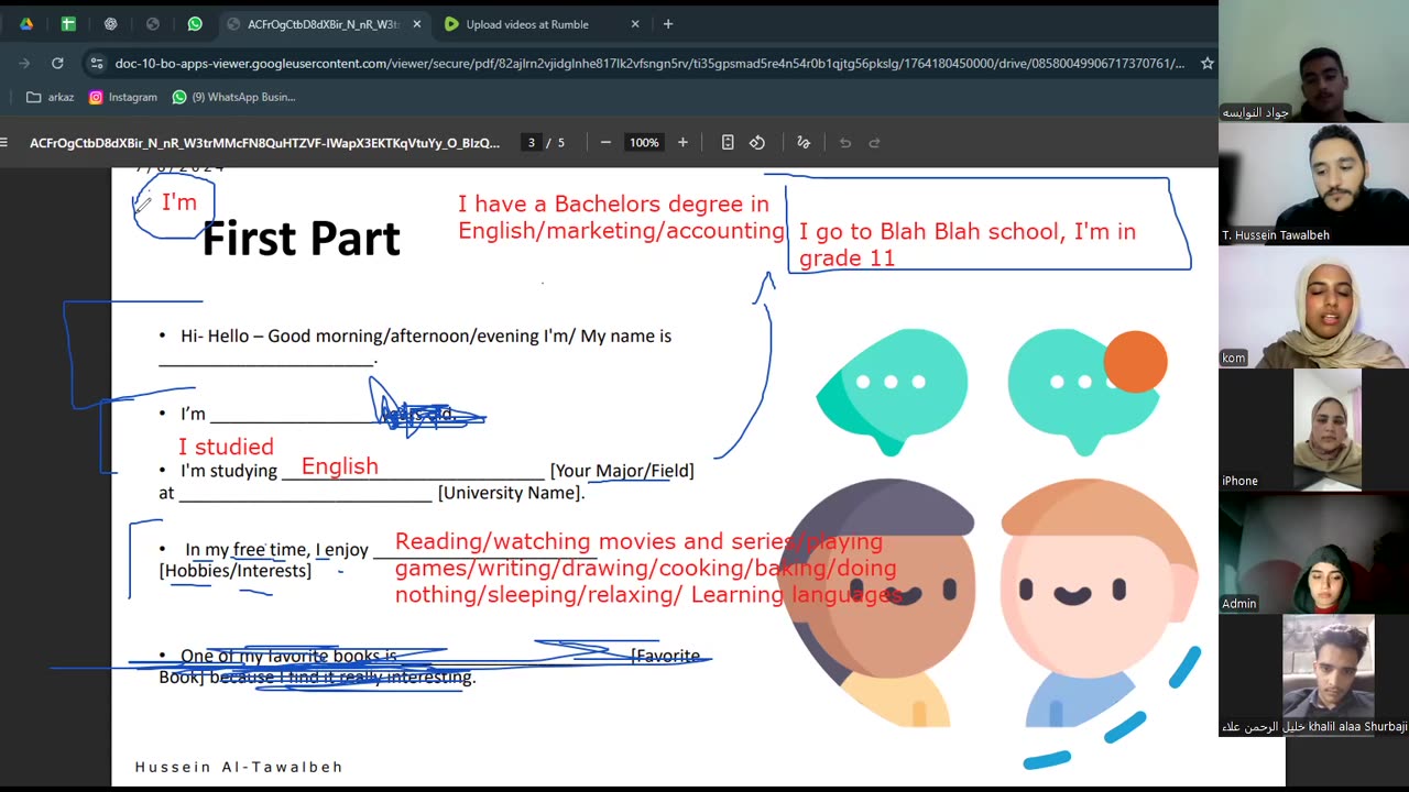 Fluency Builders-A1 (22 Introducing yourself