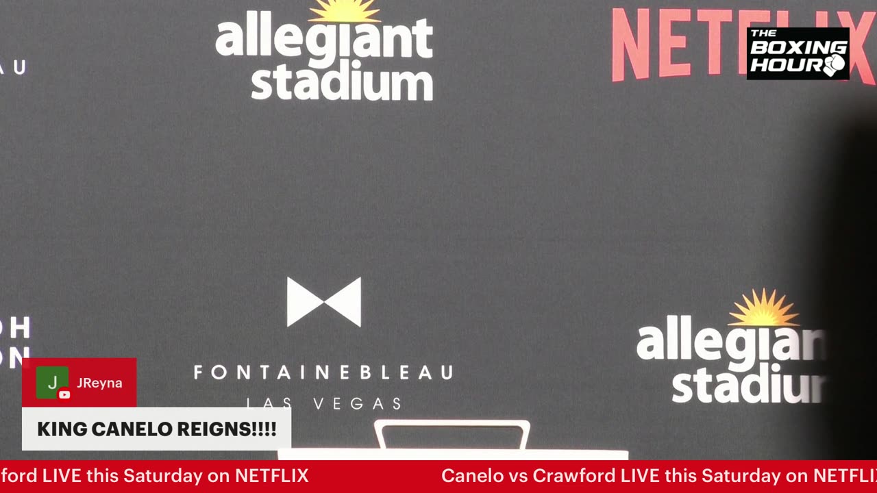 Canelo vs Crawford Media Day