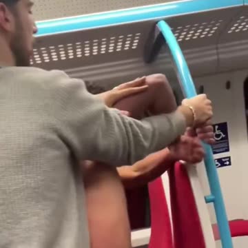 He thinks he's still in the jungle, but he's actually in London.