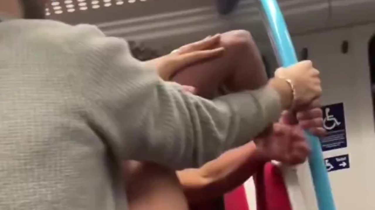 He thinks he's still in the jungle, but he's actually in London.