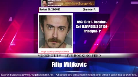 Mugshot TV - Live Arrest Booking Video Stream