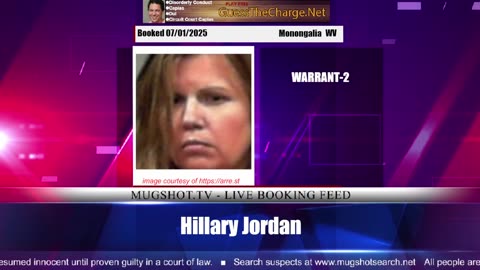 Mugshot TV - Live Arrest Booking Video Stream