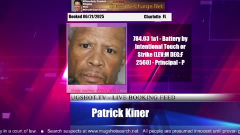 Mugshot TV - Live Arrest Booking Video Stream