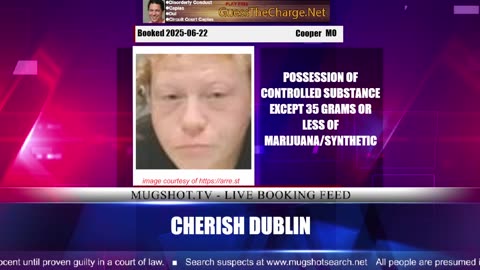 Mugshot TV - Live Arrest Booking Video Stream