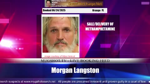 Mugshot TV - Live Arrest Booking Video Stream