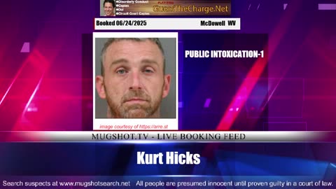 Mugshot TV - Live Arrest Booking Video Stream