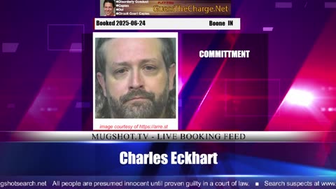 Mugshot TV - Live Arrest Booking Video Stream