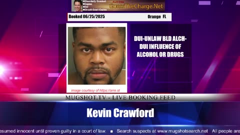 Mugshot TV - Live Arrest Booking Video Stream