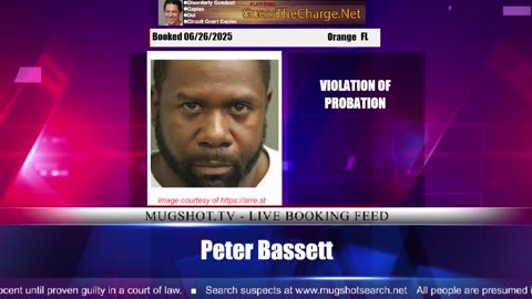 Mugshot TV - Live Arrest Booking Video Stream