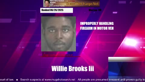 Mugshot TV - Live Arrest Booking Video Stream