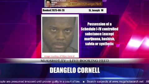 Mugshot TV - Live Arrest Booking Video Stream