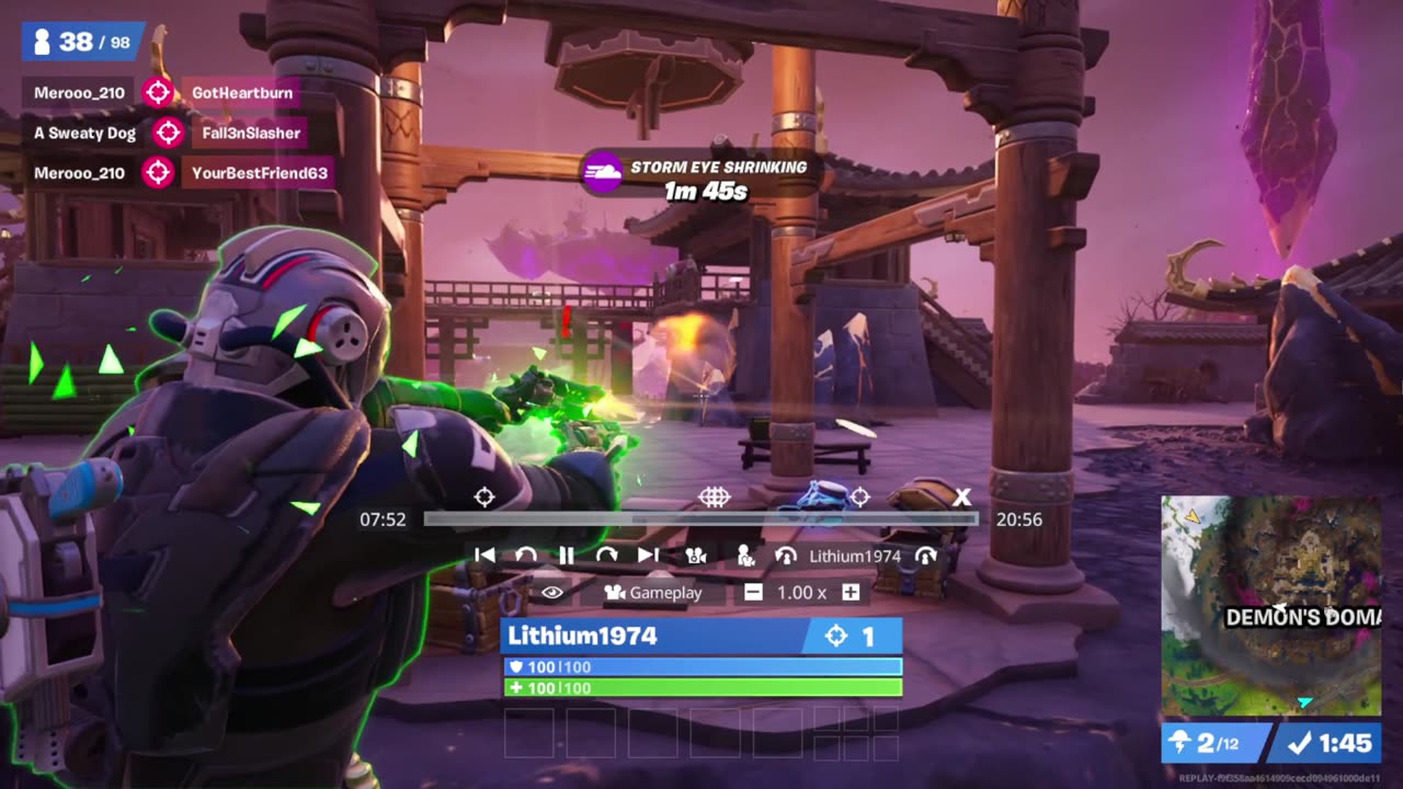 Demon Wings : Kamehameka Beamed