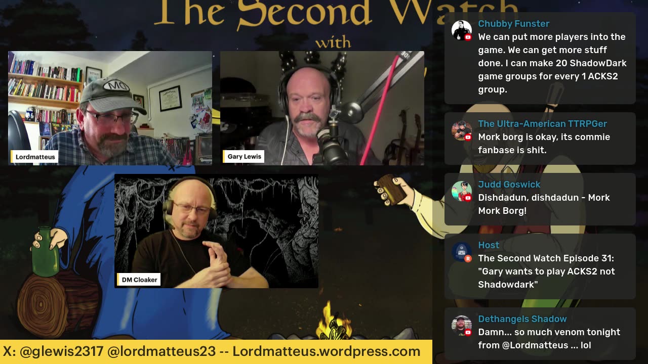 The Second Watch Episode 32 "Return to the Shadowdark!"