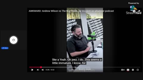 Redpill grifter Andrew Wilson DEMOLISHED by feminist olive jar