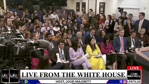 WHITE HOUSE PRESS BRIEFING LIVE - LOUD MAJORITY LIVE