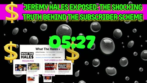 Jeremy Hales Exposed: The Shocking Truth Behind the Subscriber Scheme