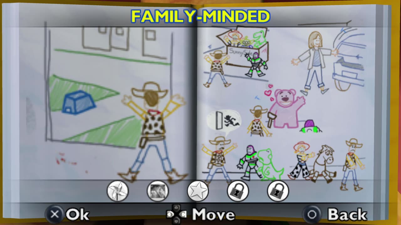 My Daughter (4) plays Toy story 3 with me | Level 4 - Family-Minded