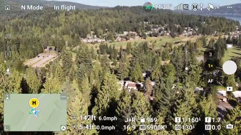 DJI Air 3 Look at Lake Whatcom, WA