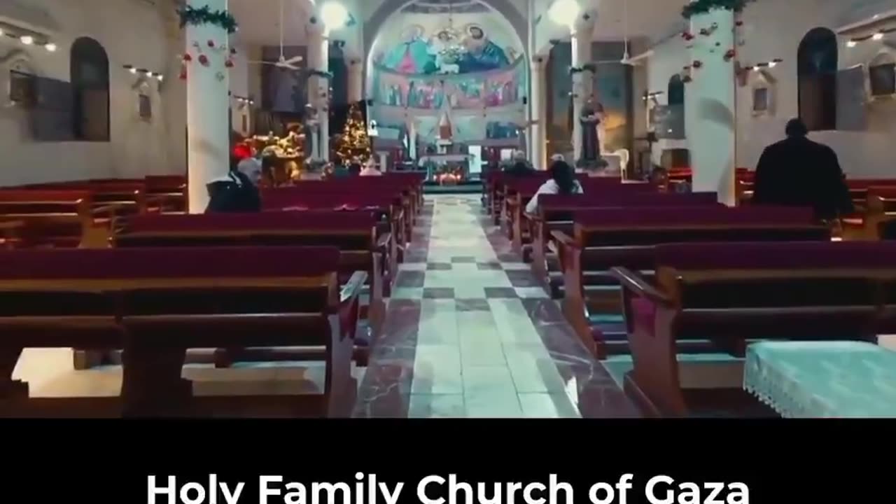 Loud explosion near Gaza's Catholic Church scares worshippers